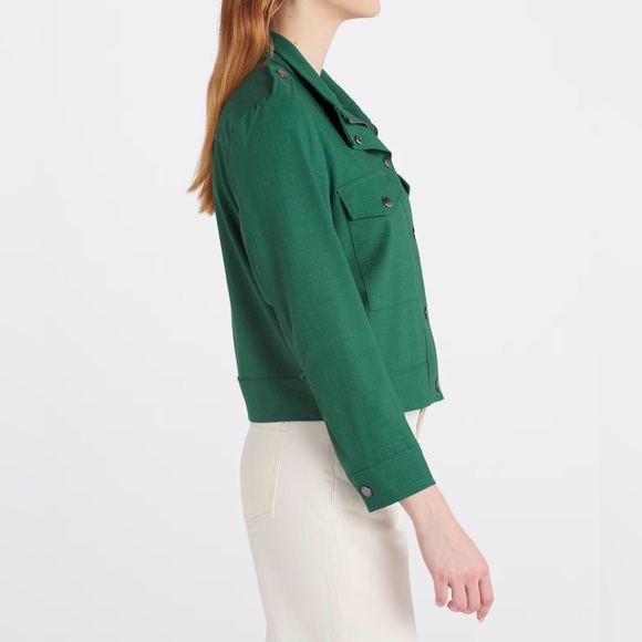 Cropped Utility Jacket - Picture 4 of 5